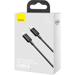 Cable BASEUS Catlys-A01 (Lightning - 1 m - Negro)