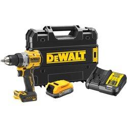 Wiertarko-wkrętarka 18v bl 1x1,7ah dcd800e1t dewalt