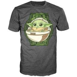 Camiseta yoda the child on board mandalorian star wars