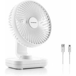 Innovagoods Fanrec Ventilador de Escritorio Recargable 3600mAh 13.3 W