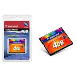 Transcend TS4GCF133 memoria flash 4 GB CompactFlash MLC