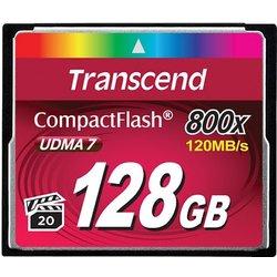 Tarjeta de Memoria TRANSCEND 128GB 800x CF