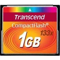 Transcend 1 GB CF 133x memoria flash CompactFlash MLC