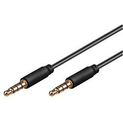 Cable de Audio GOOBAY (1.5 m - Negro)