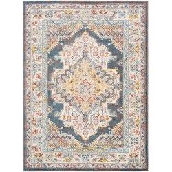 Surya Alfombra vintage oriental multicolor/gris 160x213