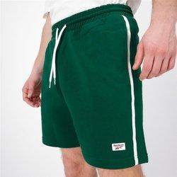 Reebok Court - Verde - Pantalón Corto Hombre talla L