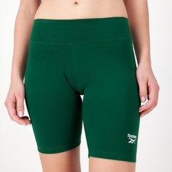 Reebok Small Logo - Verde - Mallas Ciclista Mujer talla M