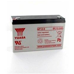 Yuasa - Plomo batería 6V 12Ah NP12-6