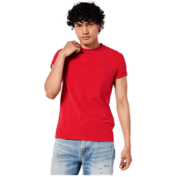 Camiseta para Hombre SUPERDRY (XS - Algodón - Rojo)