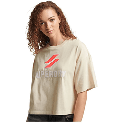 Camiseta de Mujer SUPERDRY Multicolor (L)