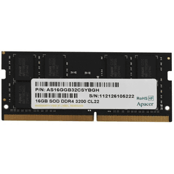 Apacer DDR4 SO-DIMM 3200MHz PC4-25600 16GB CL22