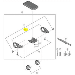 Soporte SHIMANO Sc-e6100 Support Clamp