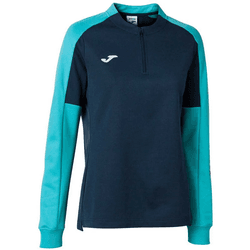 Sudadera joma eco championship mujer marino turquesa flúor