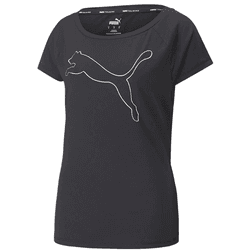 Camiseta de fitness puma train favorite mujer