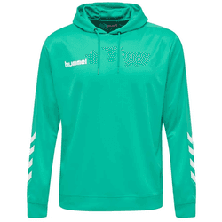 Hummel Sudadera Con Capucha Promo Gris Niños