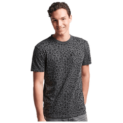 Superdry Camiseta Vintage Pocket Aop Negro