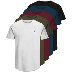 Camiseta JACK & JONES Hombre (Multicolor - L)