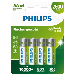 Pilas Philips R6B4B260/10 1,2 V