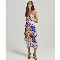 Superdry Vestido Vintage Midi Halter Slip