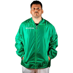 Ropa niños Chaquetas Givova Chaqueta Rain Basico Verde