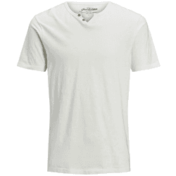 Camiseta Jack&Jones Esplit blanca de manga corta para hombre