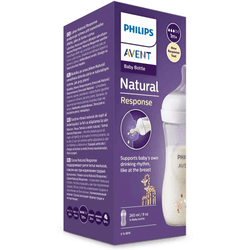 AVENT BIBERON NATURAL RESPONSE JIRAFA 260ML