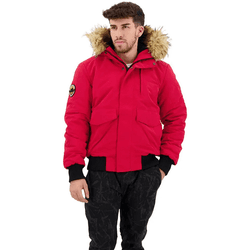 Abrigo SUPERDRY Poliéster Hombre (XXL - Rojo)