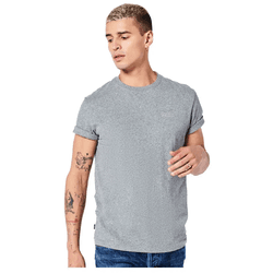 Camiseta para Hombre SUPERDRY (L - Algodón - Gris)