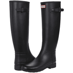 Hunter Botas Tall Original Refined Negro