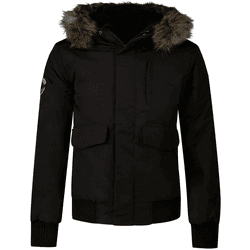 Chaqueta para Hombre SUPERDRY (L - Poliéster - Negro)