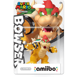 Nintendo Amiibo Bowser Super Mario Dorado