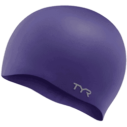 Tyr Gorro De Natación Lila Adulto