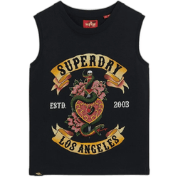 Superdry Camiseta Sin Mangas Tattoo Rhinestone Tank