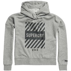 Superdry Sudadera Con Capucha Core Sport Crop