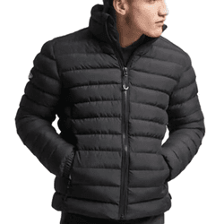 Plumífero de Hombre SUPERDRY Fuji Negro (M)