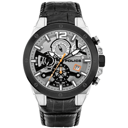 Reloj POLICE Hombre (Piel - Negro)