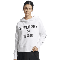 Sudadera SUPERDRY Algodón Mujer (42 - Blanco)