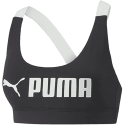 Puma Top Mid Impact Fit Negro