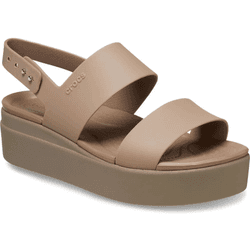 Calzado mujer Sandalias Crocs Sandalias Brooklyn Lowedge Beige