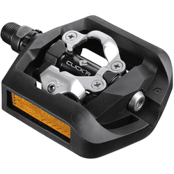 Shimano Pedales T421 Click-r Naranja,Negro