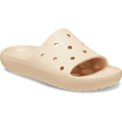 Crocs Sandalias Planas Mujer - Beige Talla 6