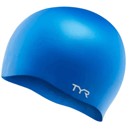 Tyr Gorro De Natación Azul Adulto