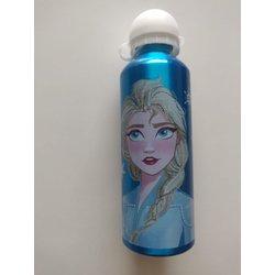 Disney Botella de aluminio para niños - cantimplora infantil - botella de agua reutilizable de 500 ml de Mickey Mouse, Frozen, Princesas