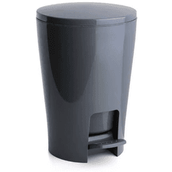 Cubo baño 5 l. diabolo gris antracita