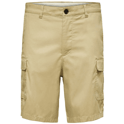 Selected Pantalones Cortos Comfort Liam Beige