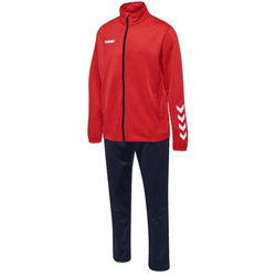 Hummel Conjunto Promo Poly Rojo,Azul Niños