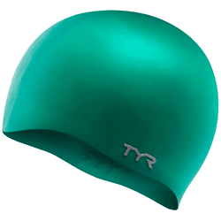 Tyr Gorro De Natación Verde Adulto