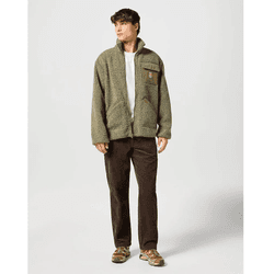 Ropa hombre Chaquetas Wrangler Chaqueta Casey Shearling Verde