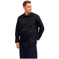 Jack & Jones Camisa De Manga Larga Blacardiff Plus Size