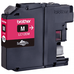 cartucho brother lc12em magenta